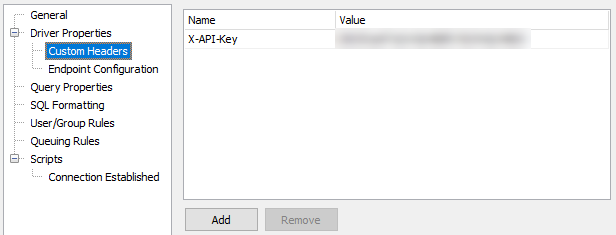 REST Connector Configuration